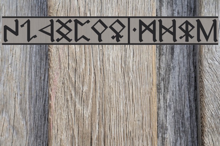 Cirth Erebor 1 Example 2