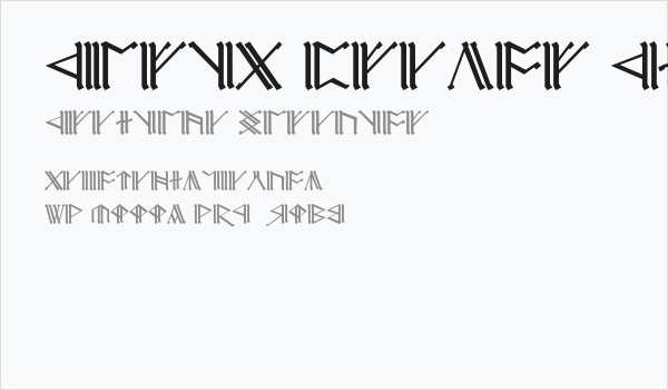 Cirth Erebor Caps 1 Business Card