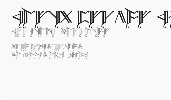 Cirth Erebor Caps 2 Business Card