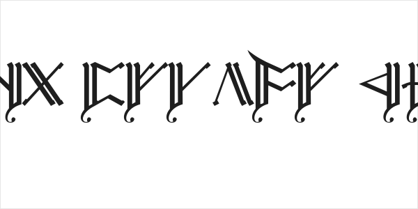 Cirth Erebor Caps 2 Logo