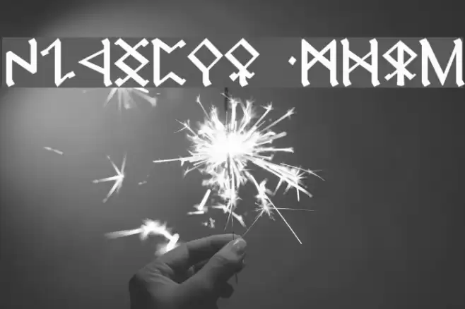 Cirth Erebor Font examples