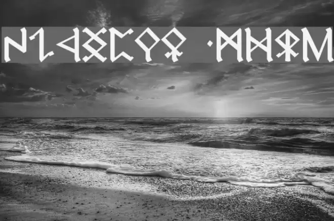 Cirth Erebor Font examples