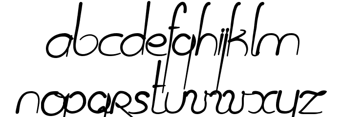 Cirus Quamtum Solace Font LOWERCASE