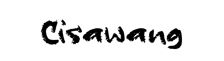 Cisawang  Free Fonts Download