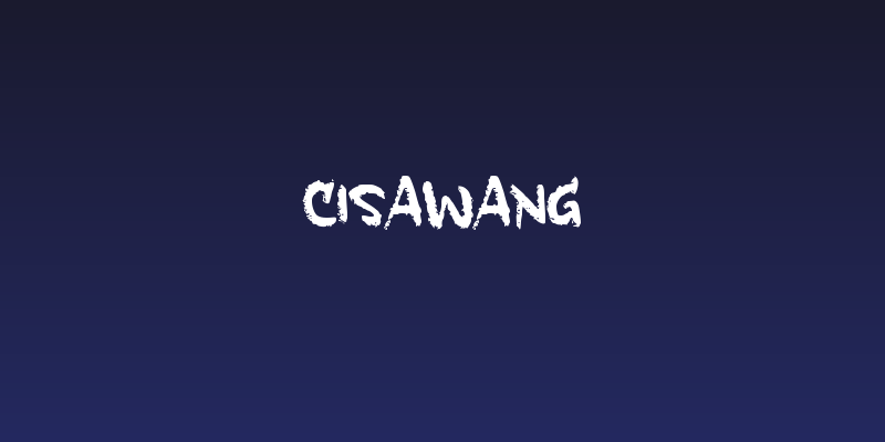 Cisawang Social Header