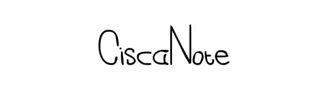 Cisca Note  Frei Schriftart Herunterladen