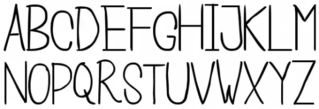 Cisca Note Schriftart Groß