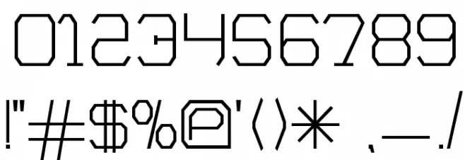 Cisco Bold Font OTHER CHARS