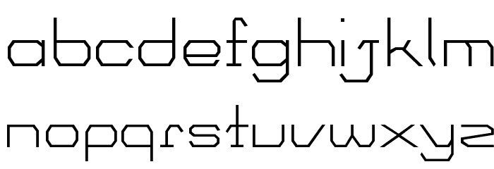 Cisco Bold Font LOWERCASE