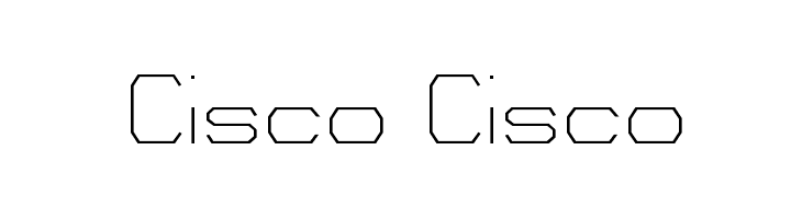 Cisco Cisco  les polices de caractères gratuit tlcharger