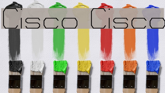 Cisco Cisco Font examples