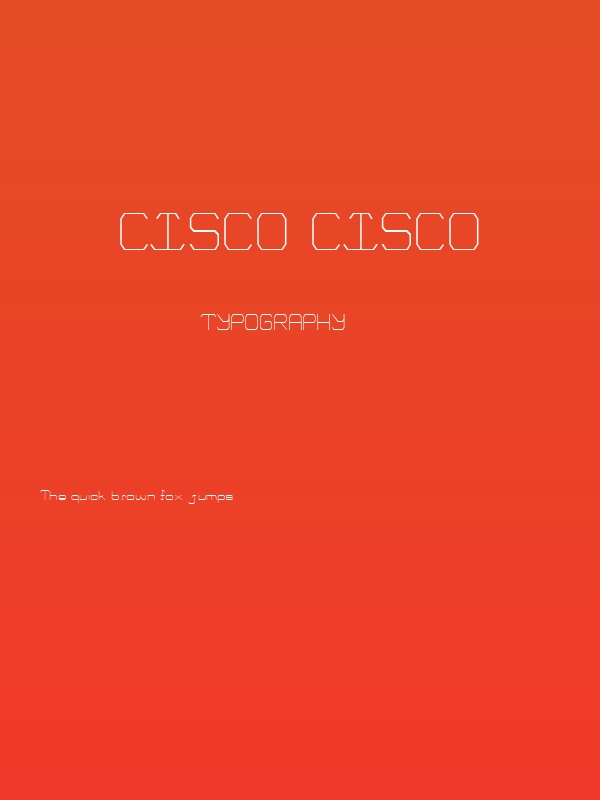 Cisco Cisco Poster