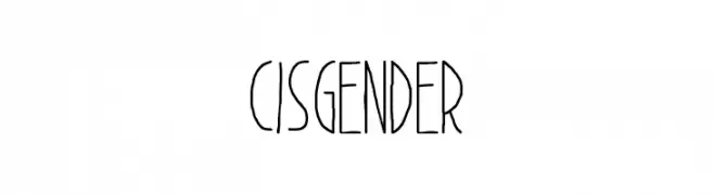 Cisgender  Frei Schriftart Herunterladen