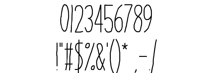 Cisgender Font OTHER CHARS
