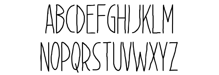 Cisgender Font LOWERCASE