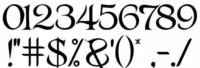 Citadel of Blackrose फ़ॉन्ट अन्य घर का काम