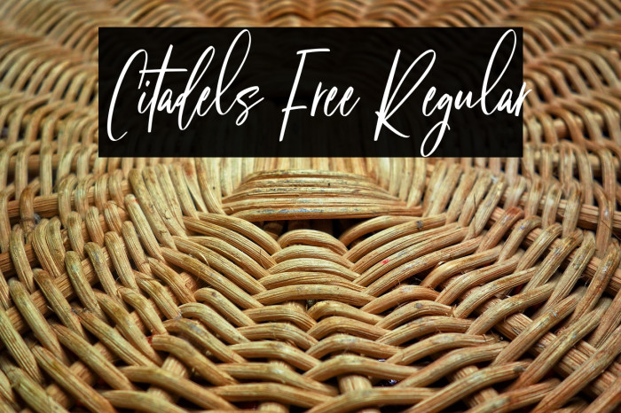 Citadels Free Regular Example 1