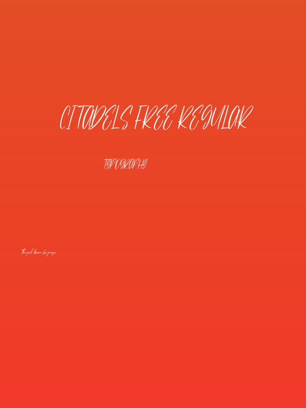 Citadels Free Regular Poster