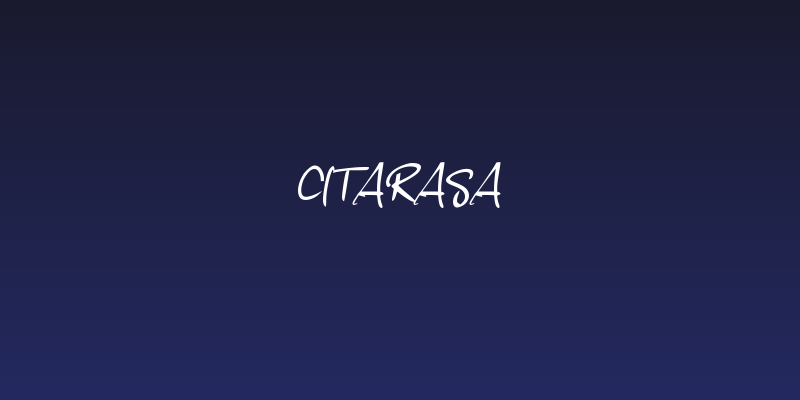 Citarasa Social Header