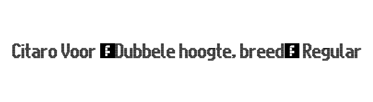 Citaro Voor [Dubbele hoogte, breed] Regular  les polices de caractères gratuit tlcharger
