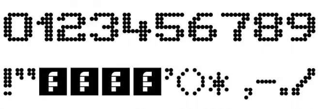 Citaro Voor [Enkele hoogte, Breed] Regular フォント その他の文字