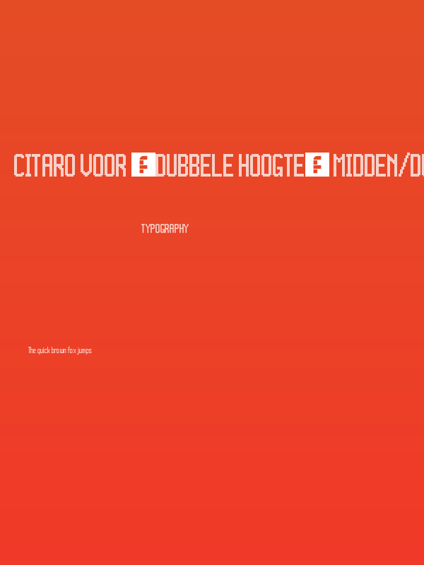 Citaro Voor [dubbele hoogte, midden/dubbel] Regular Poster