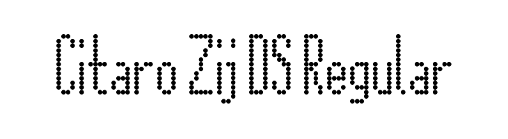 Citaro Zij DS Regular  font caratteri gratis