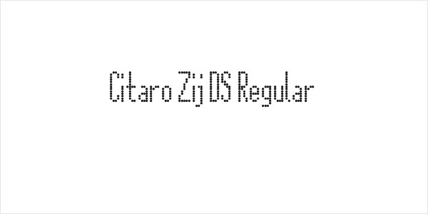 Citaro Zij DS Regular Logo