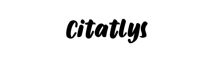 Citatlys  नि: शुल्क फ़ॉन्ट्स डाउनलोड