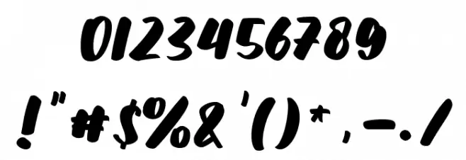 Citatlys Font OTHER CHARS