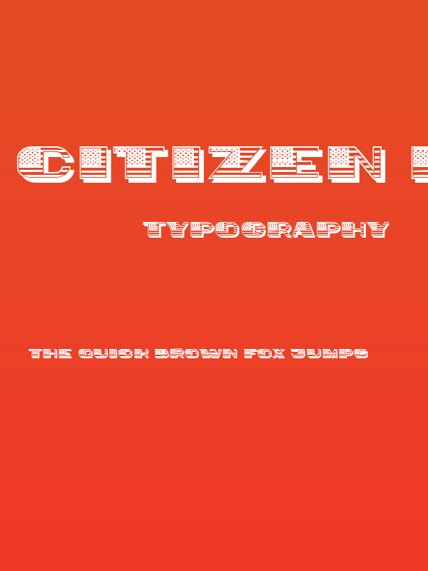 Citizen Regular Poster