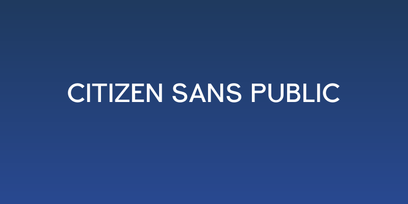 Citizen Sans Public Social Header