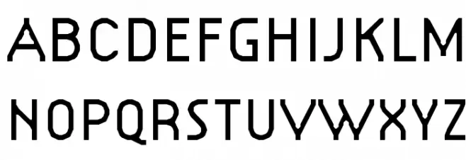 Citizen Шрифта ВЕРХНИЙ
