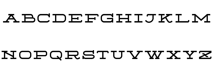 CitizenSlab Font LOWERCASE