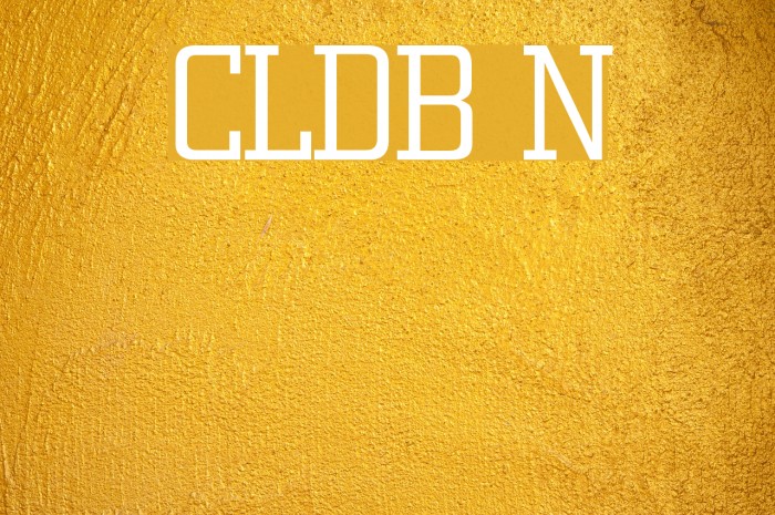 CitonLightDB Normal Font examples