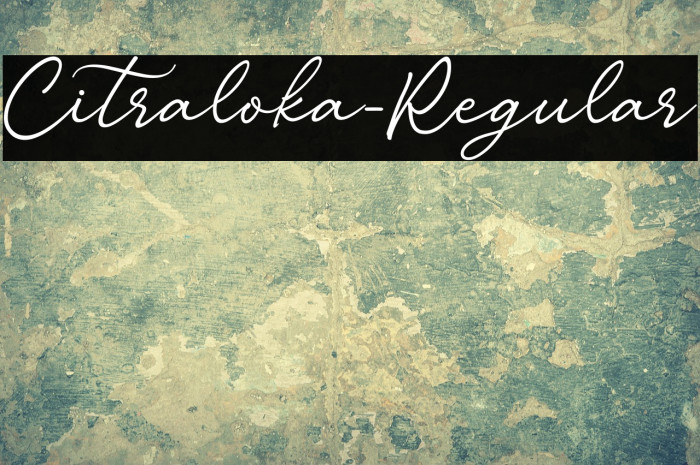 Citraloka-Regular Example 1