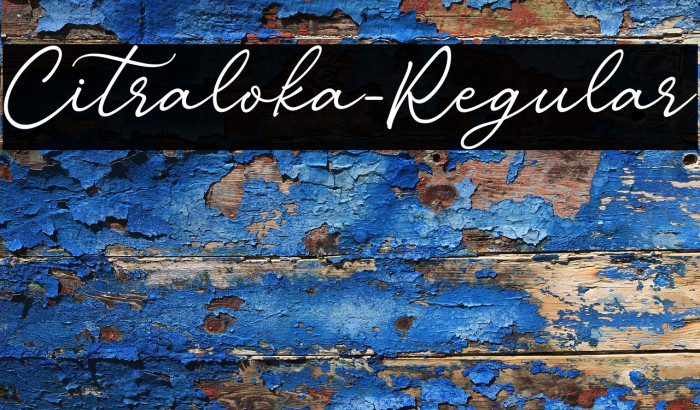 Citraloka-Regular Example 3