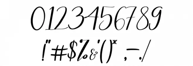 Citralyana Font OTHER CHARS