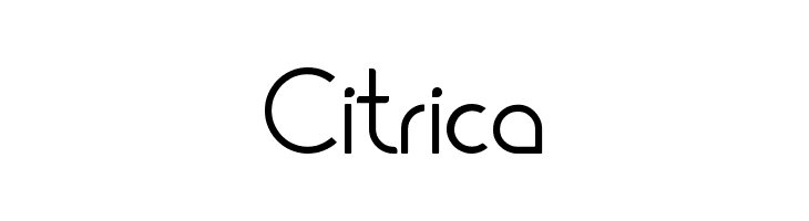 Citrica  नि: शुल्क फ़ॉन्ट्स डाउनलोड