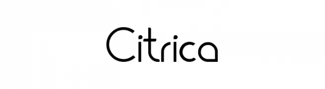 Citrica  font caratteri gratis