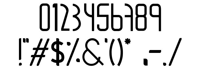 Citrica Font OTHER CHARS