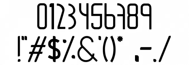 Citrica Font OTHER CHARS