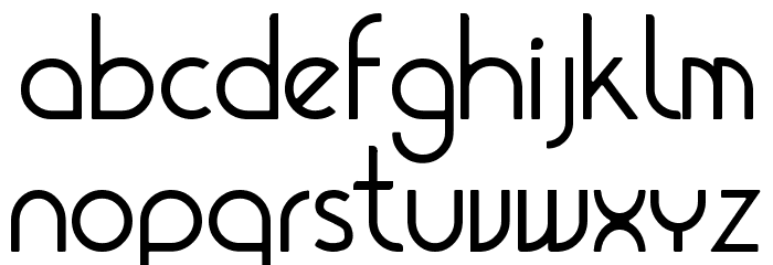 Citrica Font LOWERCASE