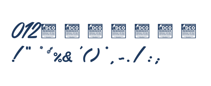 Citrus & Berries_PersonalUseOnly Other Characters