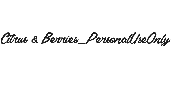 Citrus & Berries_PersonalUseOnly Logo