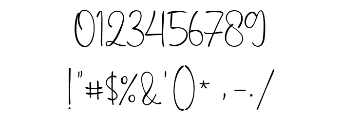 Citrus Cycle Font OTHER CHARS