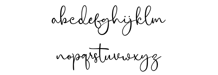 Citrus Cycle Font LOWERCASE