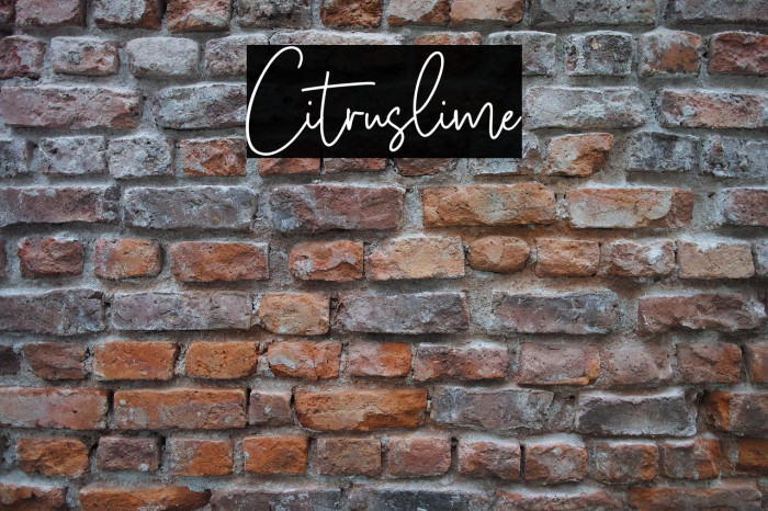 Citruslime Example 3