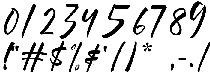 Citul Font OTHER CHARS