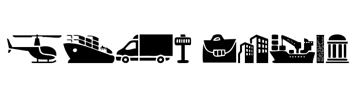 City Icons  Descarca Fonturi Gratis